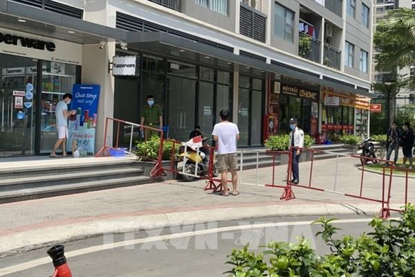 Dịch COVID-19: Gia Lâm (Hà Nội) phong tỏa thêm một khu dân cư