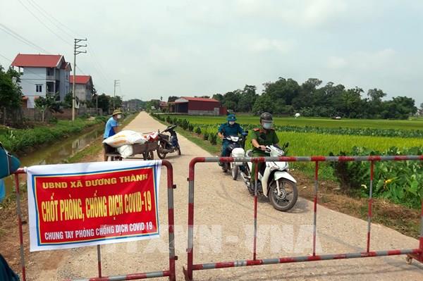 Thái Nguyên ghi nhận một trường hợp ở huyện Phú Bình dương tính với SARS-CoV-2