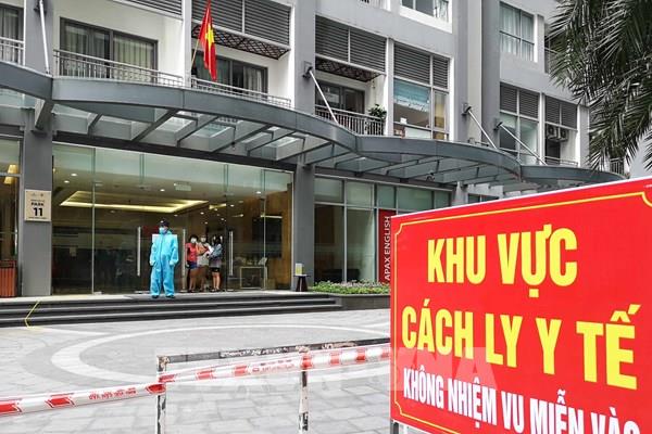 Hà Nội cách ly y tế tòa Park 11 khu Times City