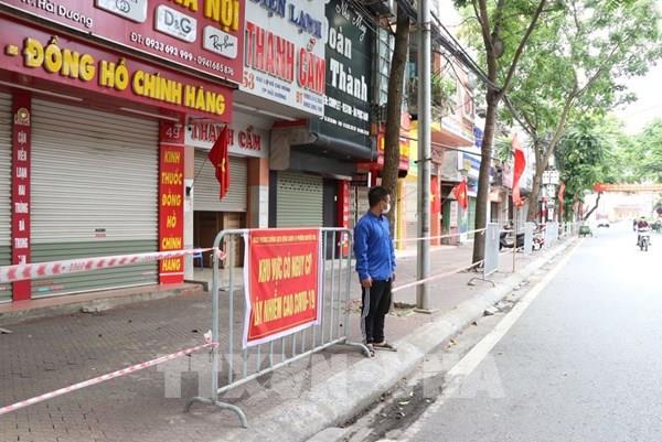 Dịch COVID-19: Hải Dương giãn cách xã hội ở mức cao hơn tại 10 phường