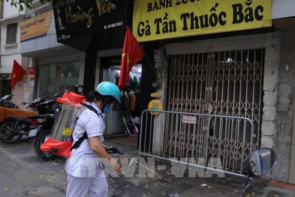 Dịch COVID-19: Hà Nội phong tỏa nhà số 112 phố Lò Đúc