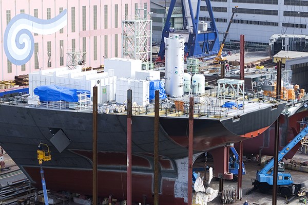 Ngành đóng tàu Nhật Bản lao đao vì dịch bệnh COVID-19