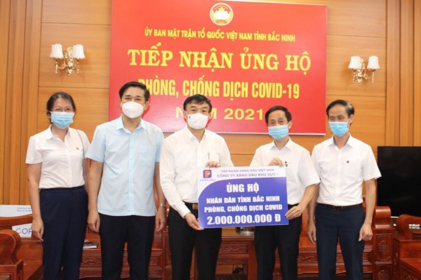 Petrolimex hỗ trợ cho hoạt động phòng chống dịch COVID-19