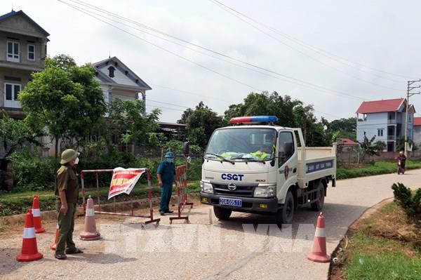 Thái Nguyên rà soát người liên quan đến ca mắc COVID-19 tại Phổ Yên