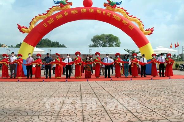 Xuất hành vải thiều sớm Tân Yên sang thị trường Nhật Bản.