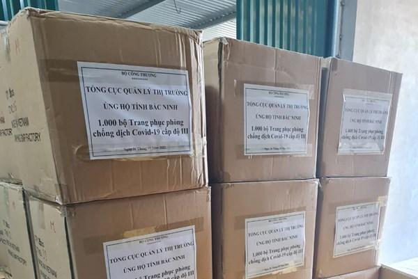 Nhiều đơn vị, doanh nghiệp ủng hộ Bắc Ninh, Bắc Giang phòng chống dịch
