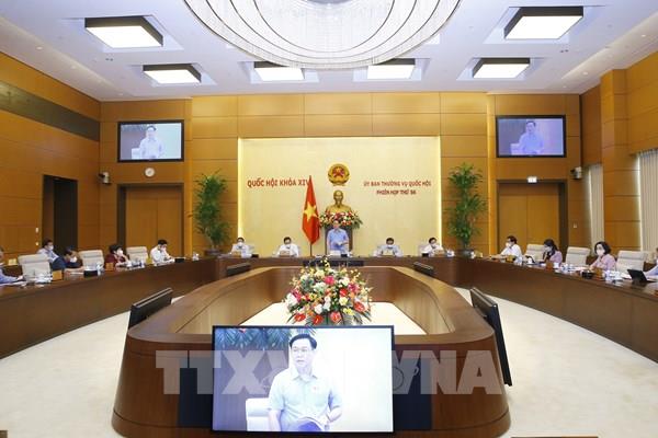 Khai mạc Phiên họp thứ 56 Ủy ban Thường vụ Quốc hội