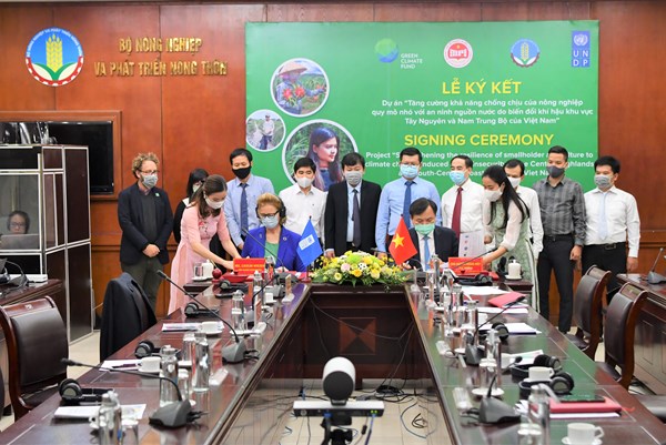 Hơn 30 triệu USD giúp 5 tỉnh Việt Nam ứng phó với biến đổi khí hậu