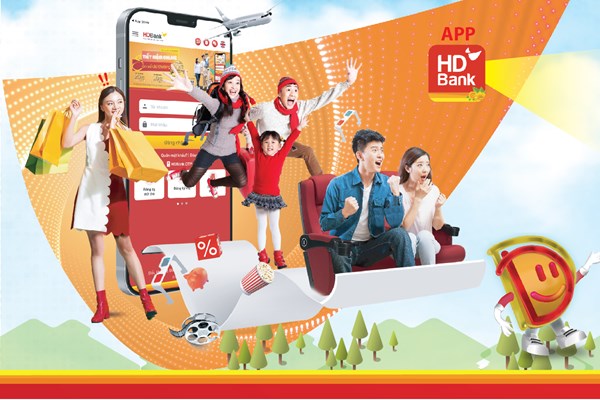 App HDBank - Ứng dụng tích hợp mọi tính năng cần thiết của Ngân hàng số