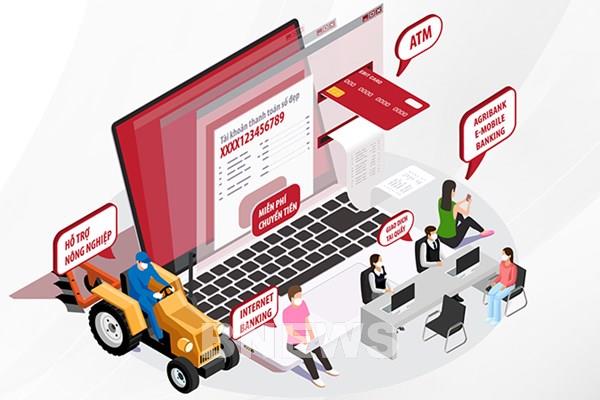 Agribank tiếp tục miễn phí chuyển tiền online từ 1/6