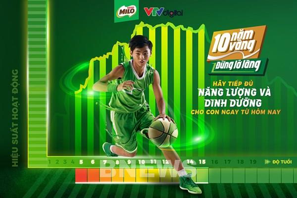 Nestlé MILO khởi động dự án cộng đồng "10 năm vàng, đừng lỡ làng"