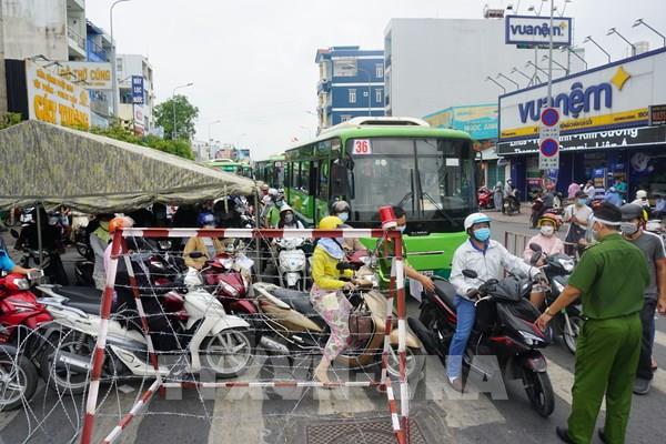 Từ 3/6, người dân khai báo y tế điện tử trước khi ra, vào quận Gò Gấp (TP.HCM)