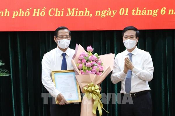 Đồng chí Phan Văn Mãi giữ chức Phó Bí thư Thường trực Thành ủy TP Hồ Chí Minh