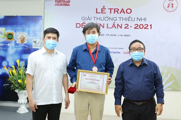 Công bố Giải thưởng Thiếu nhi Dế Mèn lần 2 năm 2021
