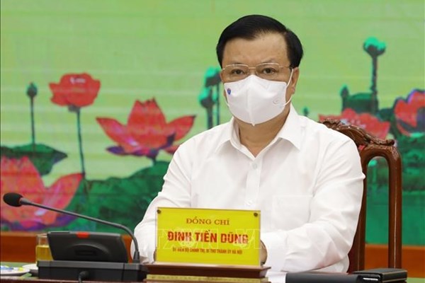 Bí thư Thành ủy Hà Nội: Áp dụng biện pháp mạnh tận dụng "thời điểm vàng" ngăn số ca mắc mới tăng lên