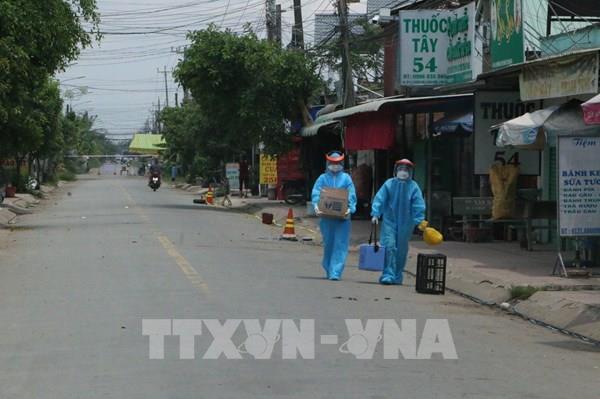 Long An ghi nhận một trường hợp F2 dương tính với SARS-CoV-2