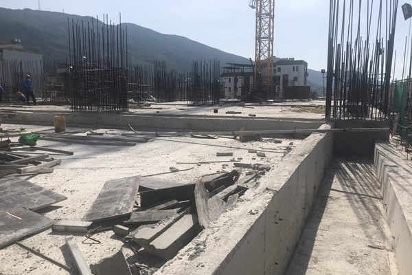 Dự án căn hộ khách sạn xây đến tầng 24 vẫn chưa được cấp phép xây dựng