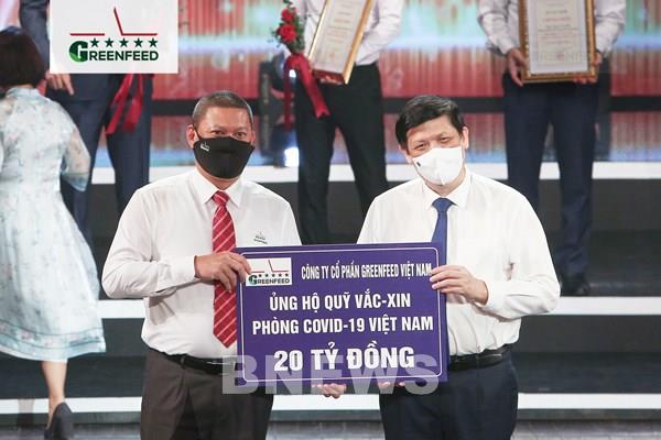GREENFEED Việt ủng hộ 20 tỷ đồng vào Quỹ Vaccine phòng COVID-19