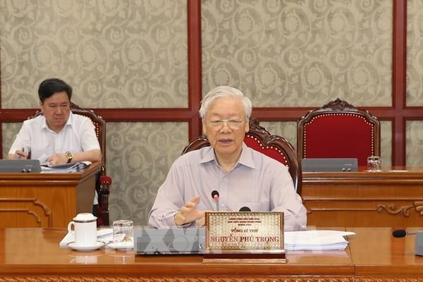 Tổng Bí thư: Toàn hệ thống chính trị tập trung cao nhất cho phòng, chống dịch COVID-19