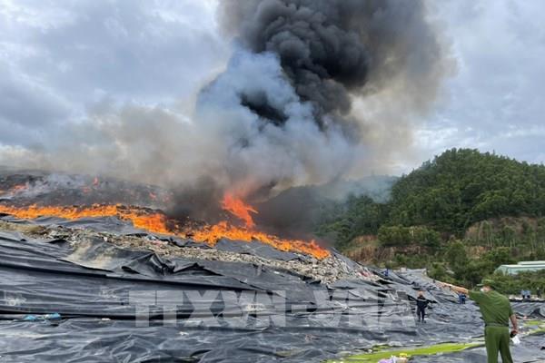 Kết luận nguyên nhân cháy tại bãi rác lớn nhất Đà Nẵng