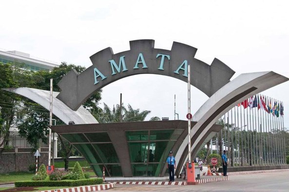 Đề nghị tạm dừng hoạt động một công ty trong Khu công nghiệp Amata do có trường hợp F1 
