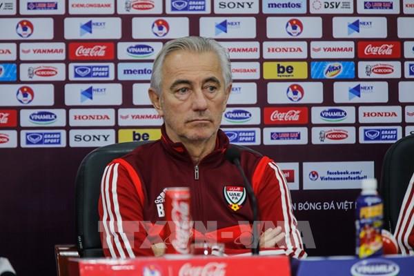 Vòng loại World Cup 2022: HLV UAE khẳng định trận đấu đỉnh cao với Việt Nam