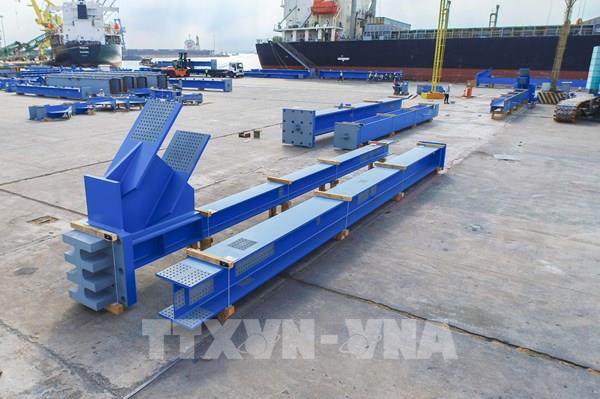 Doosan Vina xuất khẩu 1.560 tấn thiết bị kết cấu sang Indonesia