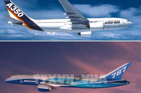 EU và Mỹ tiếp tục "đình chiến" liên quan đến Airbus-Boeing thêm 5 năm