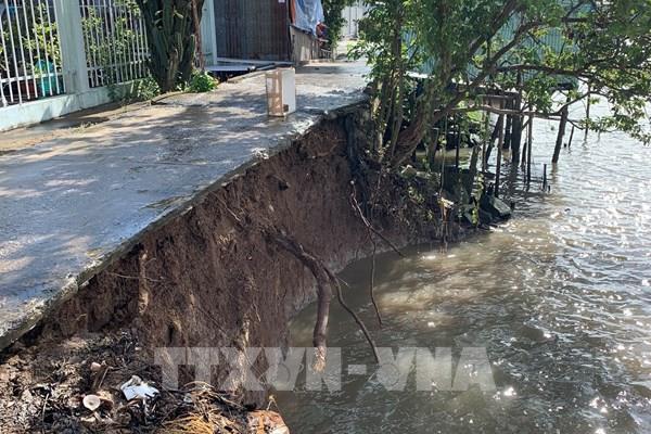 An Giang ban bố tình huống khẩn cấp sạt lở bờ Rạch Ông Chưởng