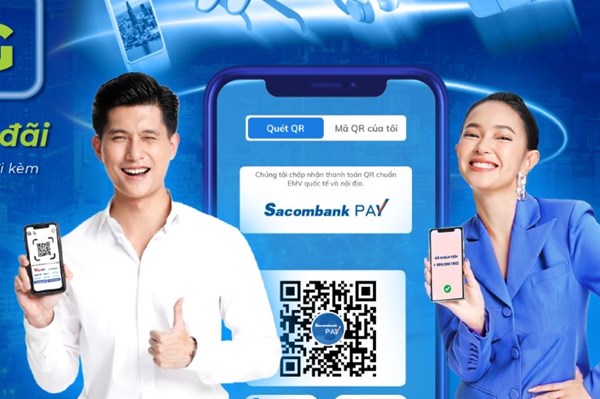 Quà tặng lớn cho chủ thẻ Sacombank chuyển tiền nhanh bằng mã VietQR 