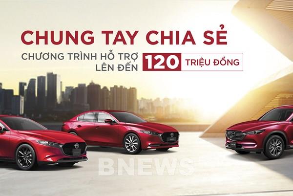 Bảng giá xe ô tô Mazda tháng 6/2021, ưu đãi đến 120 triệu đồng