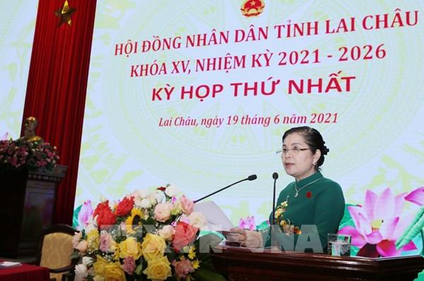 Bà Giàng Páo Mỷ tái đắc cử Chủ tịch Hội đồng nhân dân tỉnh Lai Châu