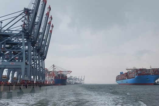 Dịch COVID-19: Hàng hóa thông qua các cảng biển Vũng Tàu vẫn tăng