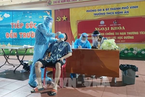 Sáng 21/6, Nghệ An thêm 4 ca dương tính với SARS-CoV-2