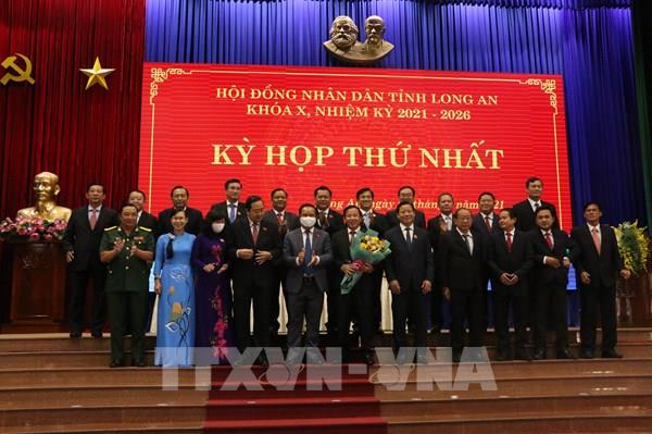 Long An bầu các chức danh lãnh đạo chủ chốt HĐND, UBND