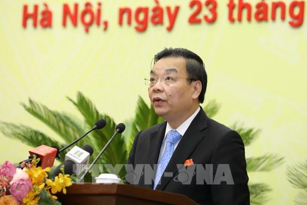 Ông Chu Ngọc Anh tiếp tục được bầu làm Chủ tịch UBND thành phố Hà Nội