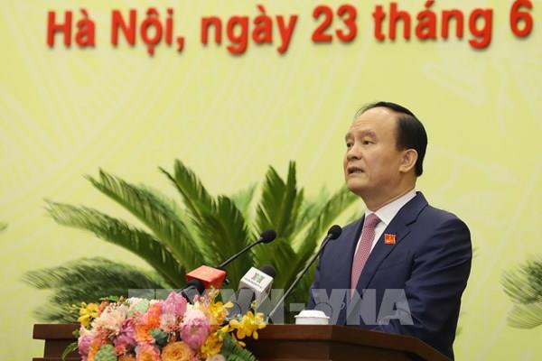 Ông Nguyễn Ngọc Tuấn được bầu lại làm Chủ tịch HĐND TP Hà Nội khóa XVI