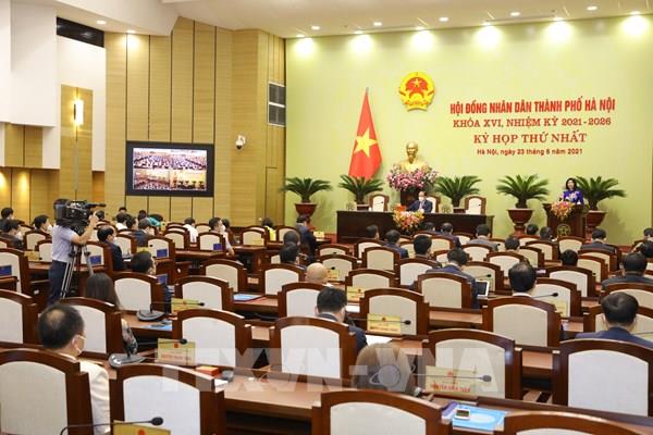 HĐND thành phố Hà Nội quyết định nhiều vấn đề quan trọng