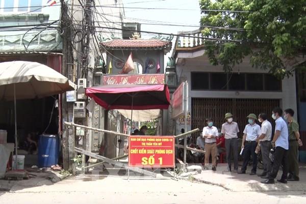 Huyện Yên Mỹ, Hưng Yên phát hiện trường hợp dương tính không khai báo y tế