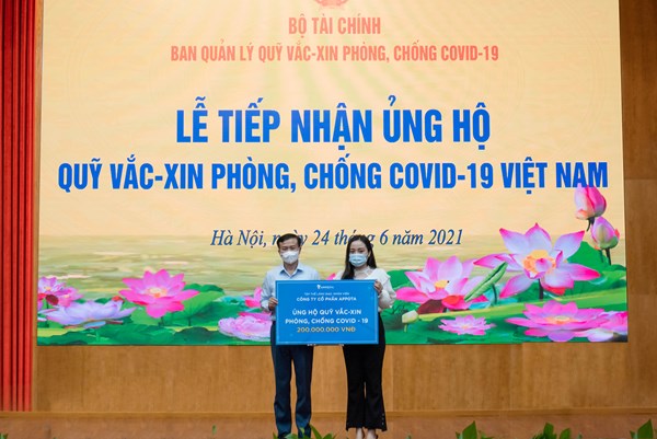 Appota chung tay ủng hộ Quỹ vaccine phòng COVID-19