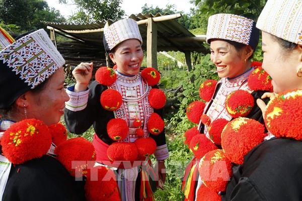 Nghệ thuật trang trí trên trang phục truyền thống của người Dao đỏ ở Tuyên Quang