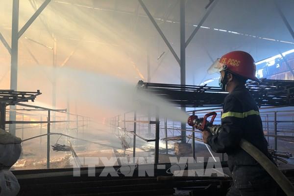 Lại xảy ra hỏa hoạn tại Bình Dương
