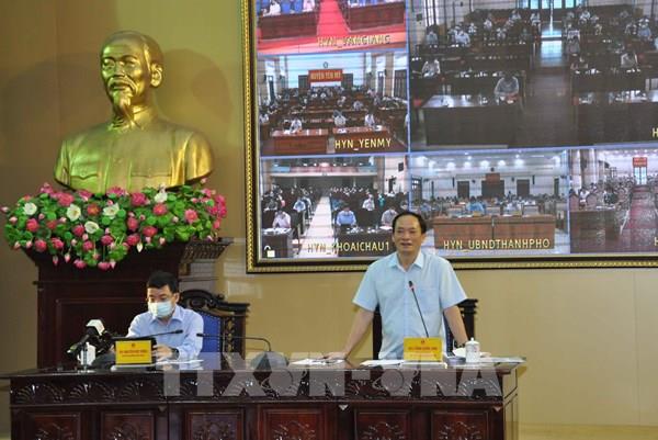 Hưng Yên tạm dừng tuyến vận tải hành khách đến vùng có dịch COVID-19