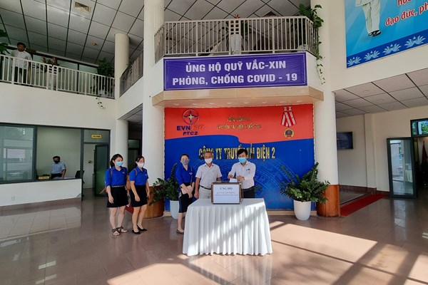 PTC2 ủng hộ hơn 373 triệu đồng cho Quỹ vaccine phòng COVID-19