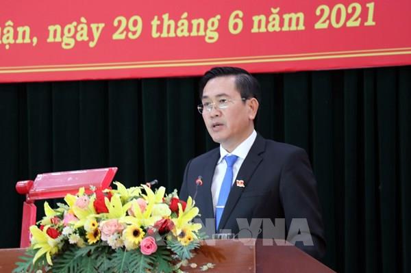 Ông Phạm Văn Hậu giữ chức Chủ tịch HĐND tỉnh Ninh Thuận