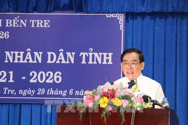 Bầu Chủ tịch, Phó Chủ tịch HĐND và UBND tỉnh Bến Tre