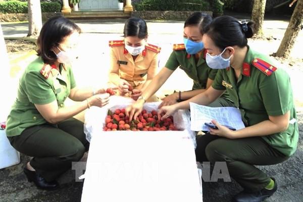 Đồng Nai kết nối tiêu thụ được hơn 100 tấn vải thiều Bắc Giang
