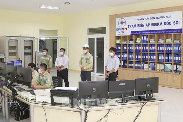 Đóng điện đường dây 500 kV mạch 3 đoạn Dốc Sỏi - Pleiku 2