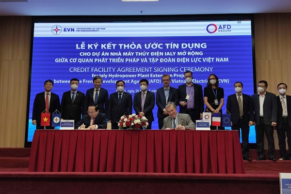 Ký kết thỏa thuận tín dụng 1.900 tỷ đồng cho Dự án Thủy điện Ialy mở rộng