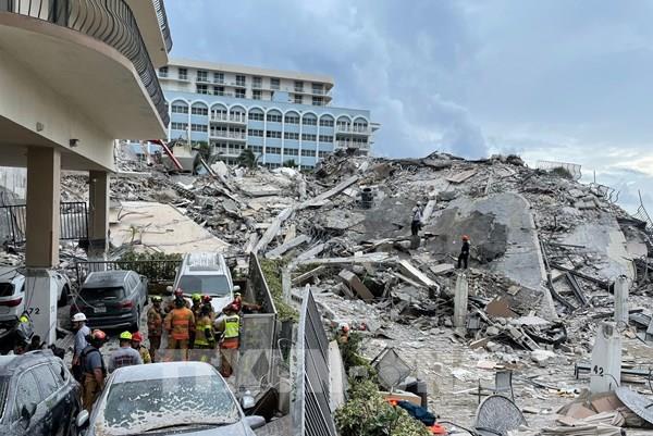Sập nhà cao tầng tại Miami: Tìm thấy thêm 6 thi thể nạn nhân
